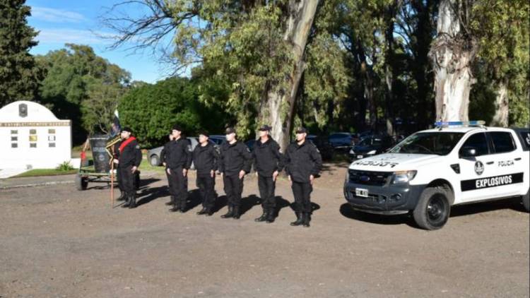 La Brigada de Explosivos celebró su 46 aniversario