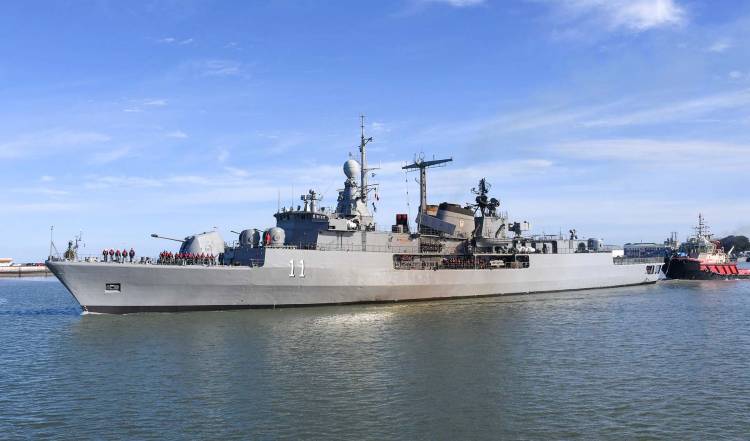 Unidades de la Flota de Mar zarparon para integrarse al ejercicio Passex 2026