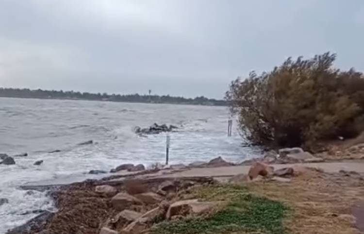 Ya rige un alerta amarillo por vientos fuertes y se esperan importantes marejadas