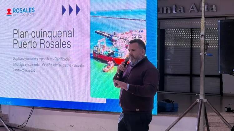 Puerto Rosales presentó su plan quinquenal de desarrollo