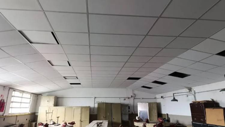 Se realizan trabajos de reparación y mejora en la Escuela Técnica Nº 1