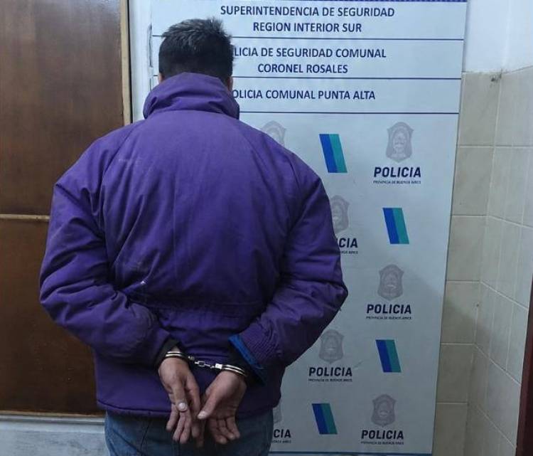 Dos personas fueron aprehendidas tras intentar evadir un control policial en Punta Alta