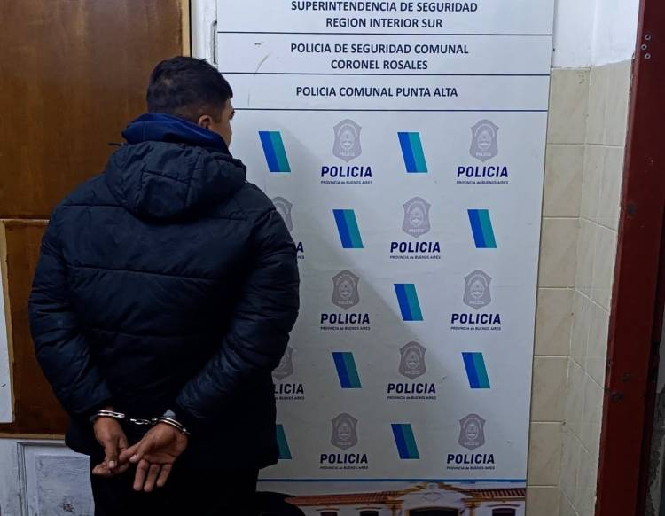Un hombre fue aprehendido por desobediencia, resistencia a la autoridad y amenazas