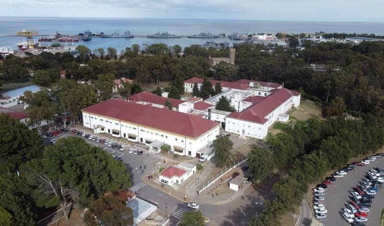 El Hospital Naval Puerto Belgrano avanza en la mejora de su infraestructura
