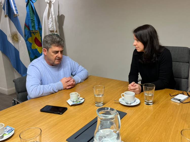 El Concejal Gabbarini se reunió con la Intendenta de Vicente López Soledad Martínez