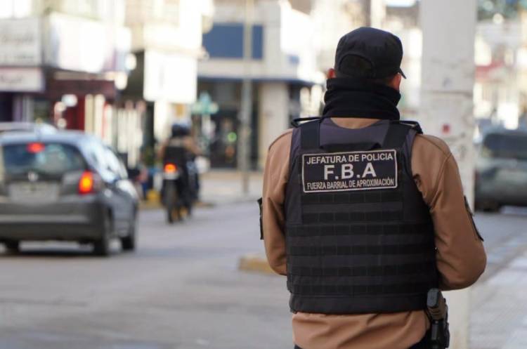 Refuerzan la presencia de la Fuerza Barrial de Aproximación en el centro de Punta Alta