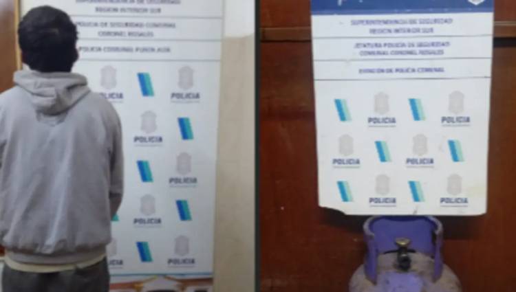 Un hombre reconoció al supuesto ladrón en sus cámaras de seguridad y lo denunció