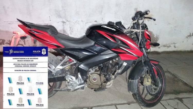 Robó una moto, lo siguieron con cámaras y lo encontraron a la media hora