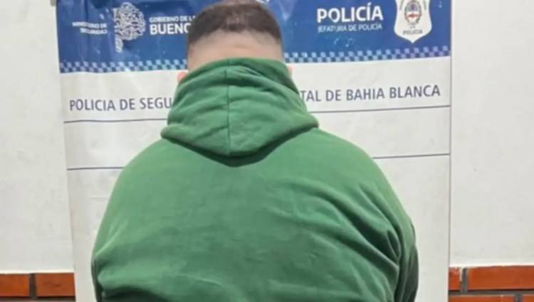 Detuvieron en el centro de Bahía Blanca a un sujeto que era buscado por un asalto