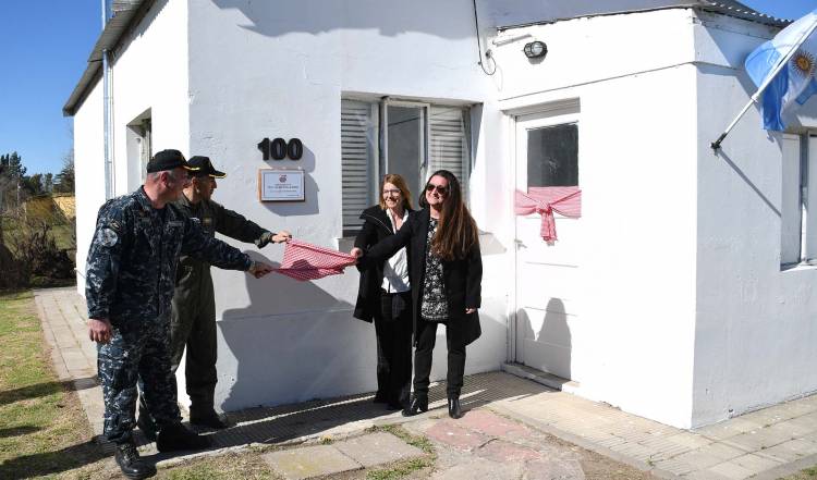 La Obra Taller Stella Maris inauguró una nueva casita en la Base Aeronaval Comandante Espora