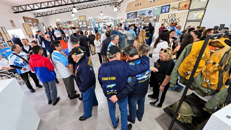 Inauguraron un nuevo Museo Histórico de Malvinas