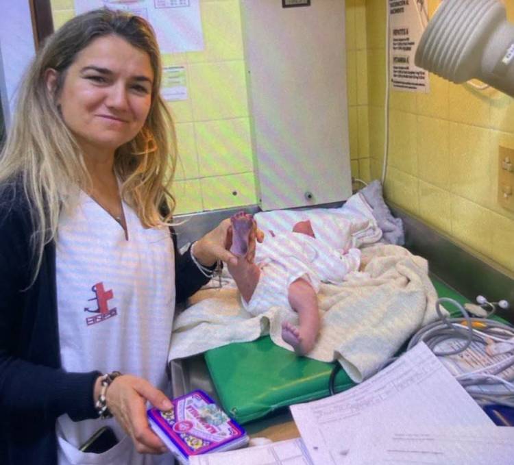 El Hospital Naval Puerto Belgrano registró el nacimiento número 100 del año